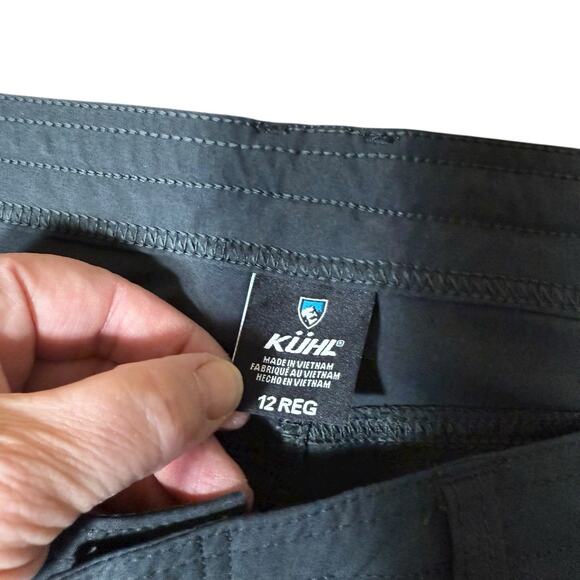 Kuhl Free flex Roll Up Pants Sz 12 Women's Blue Gray Outdoors Hiking - Picture 6 of 14